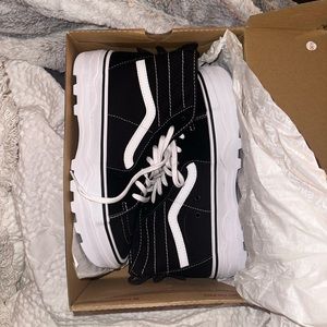 High Top Vans Old Skool Platforms